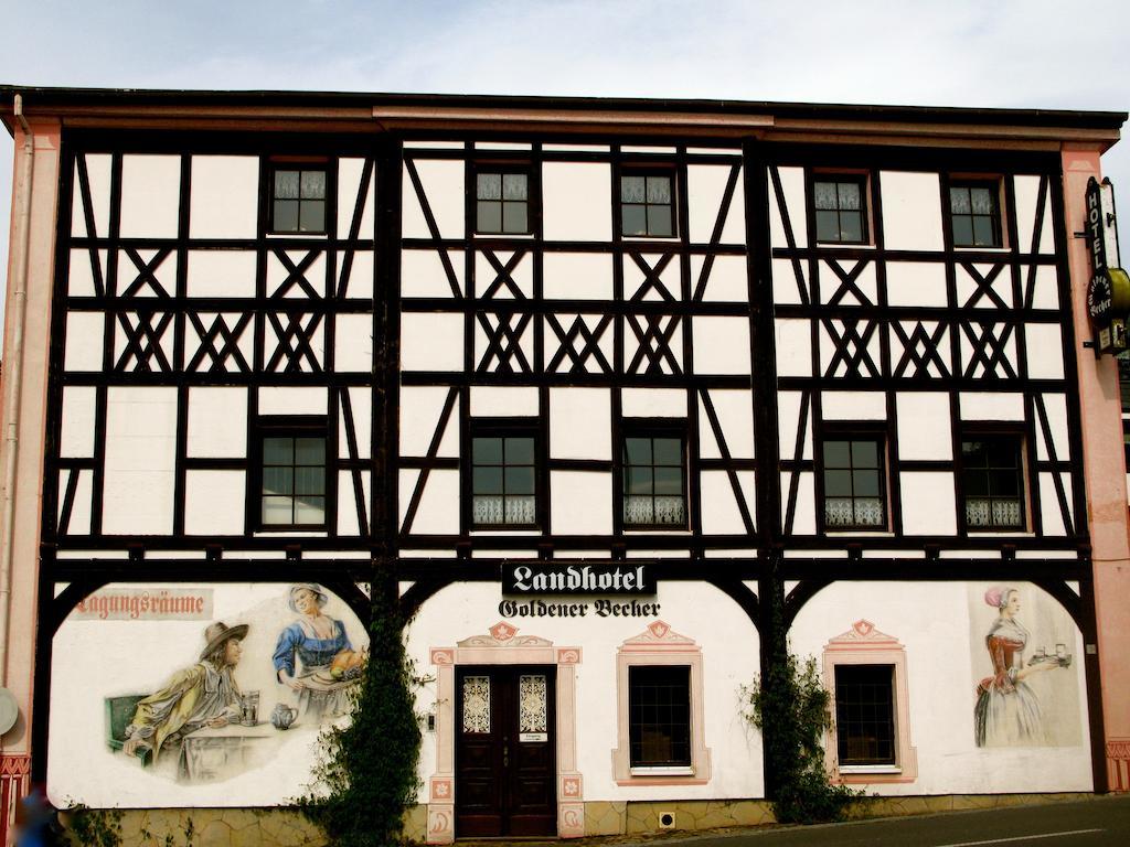 Landhotel Goldener Becher Limabach - Oberfrohna Dış mekan fotoğraf